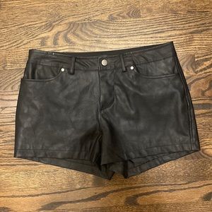 Jack by BB Dakota leather shorts